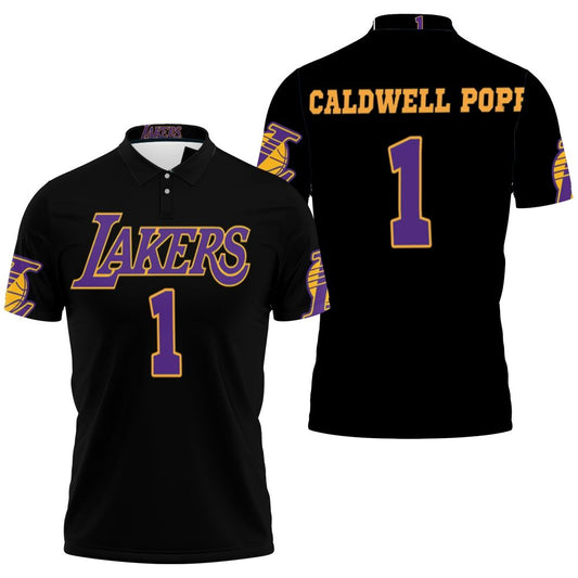 Simonandcool 01 Kentavious Caldwell Pope Lakers Jersey Inspired Style Polo Shirt