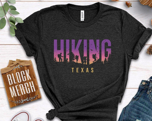 Simonandcool Texas Hiking  Shirt  Tank Top    Hike Shirt  Hiker Gift  Camping Shirt  Outdoor Adventure Shirt  Hiking Lover  Hiking Gift