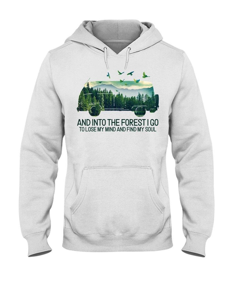 Simonandcool And Into The Forest I Go To Lose My Mind And Find My Soul Nature Car Camping Lovers Shirts