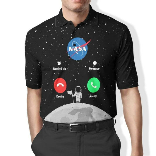 Simonandcool 3D Astronaut Full-Print Polo T-Shirt Fashion Brand Trendy Model Pod All Over Print 3D Shirt5416